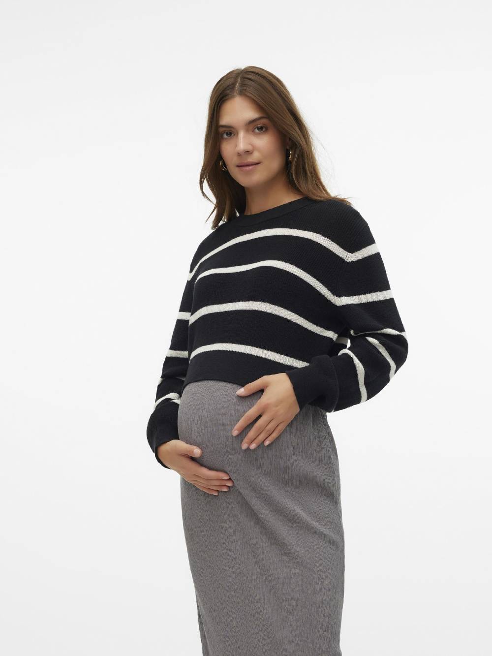 MAMALICIOUS Sweater 'MLPAMELA' in Black Discount Store für neue Produkte