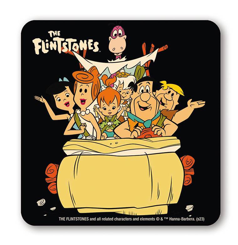Logoshirt Hanna-Barbera - Cartoons - Scooby-Doo - The Flintstones - The Jetsons - Tom & Jerry - 6er Set - Untersetzer Letzte 2 Tage