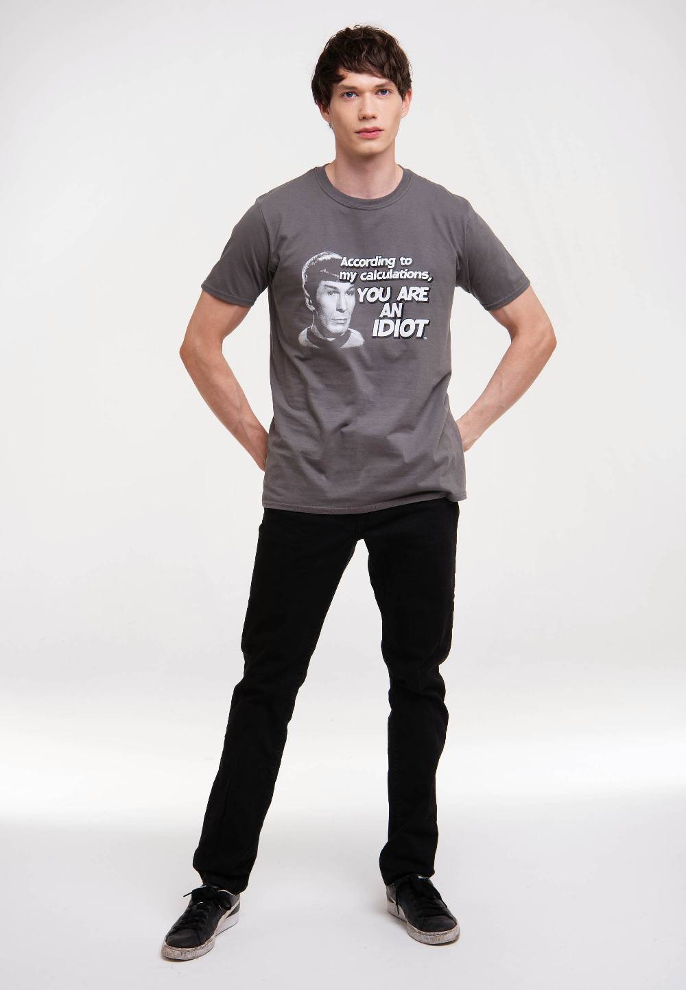 Logoshirt Star Trek - Spock - You Are An Idiot - Hybris - T-Shirt Print Günstiger Verkauf