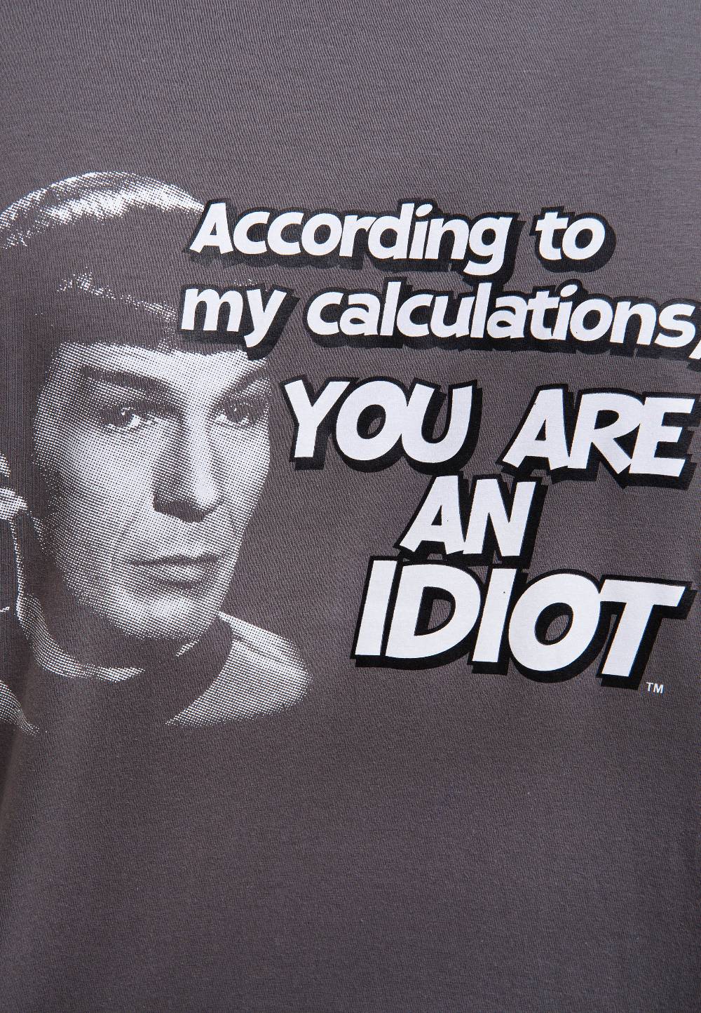 Logoshirt Star Trek - Spock - You Are An Idiot - Hybris - T-Shirt Print Günstiger Verkauf