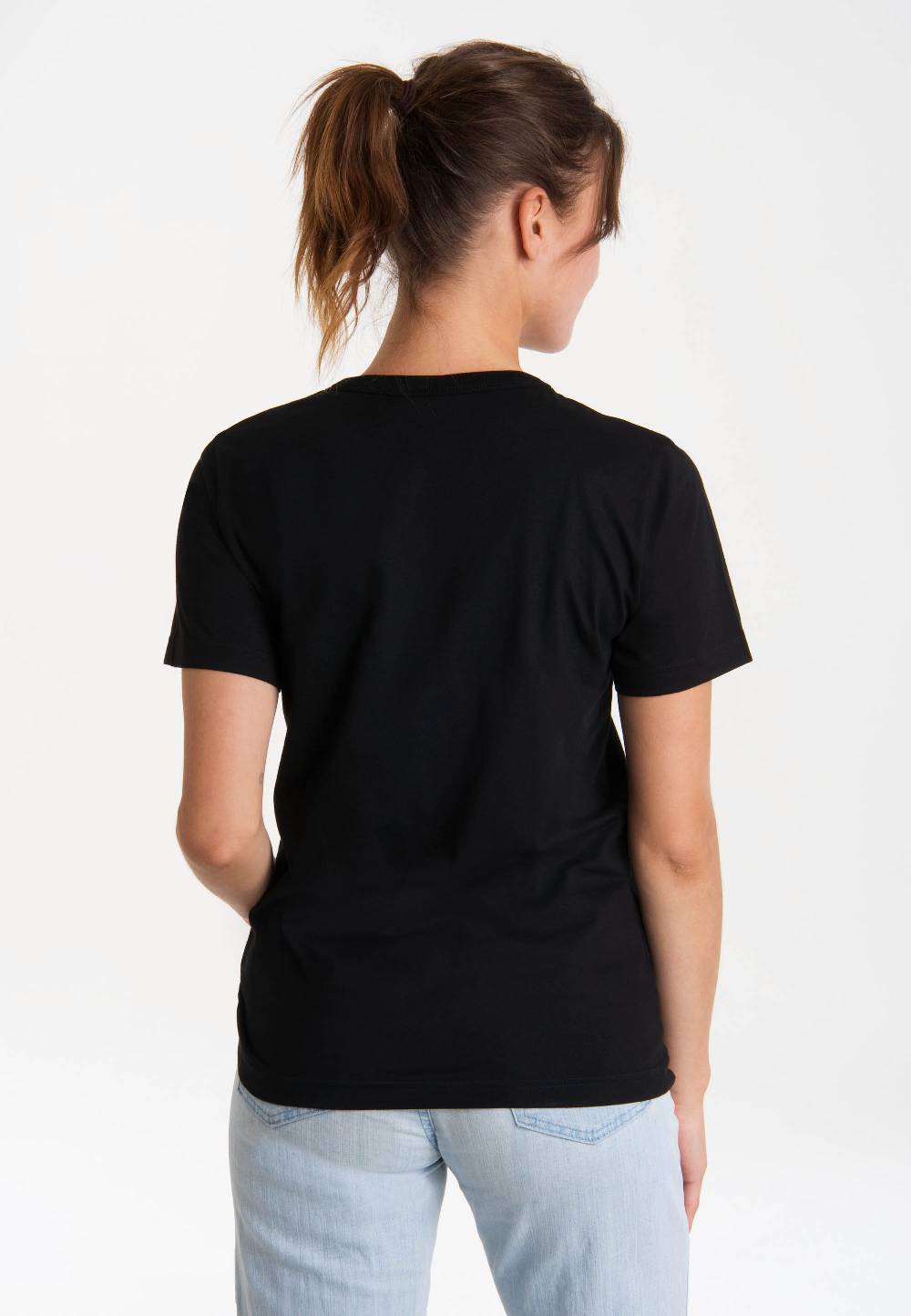 Logoshirt Star Trek - Spock - USS Enterprise Logo - T-Shirt Print - Damen Kostenloser Versand