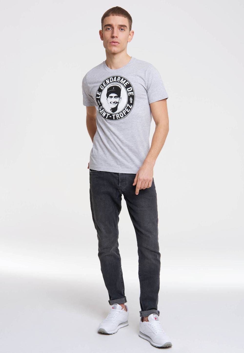 Logoshirt Der Gendarm von Saint Tropez - Louis de Funès - T-Shirt Print Großer Ausverkauf