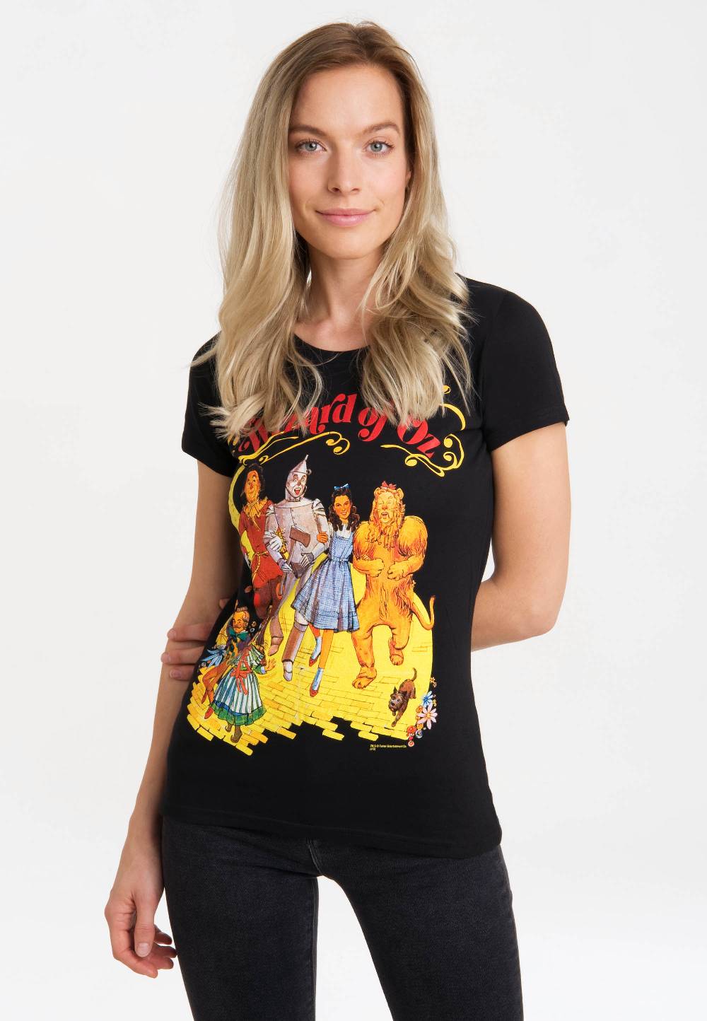 Logoshirt Der Zauberer von Oz - Yellow Brick Road - T-Shirt Print - Damen Osterangebot