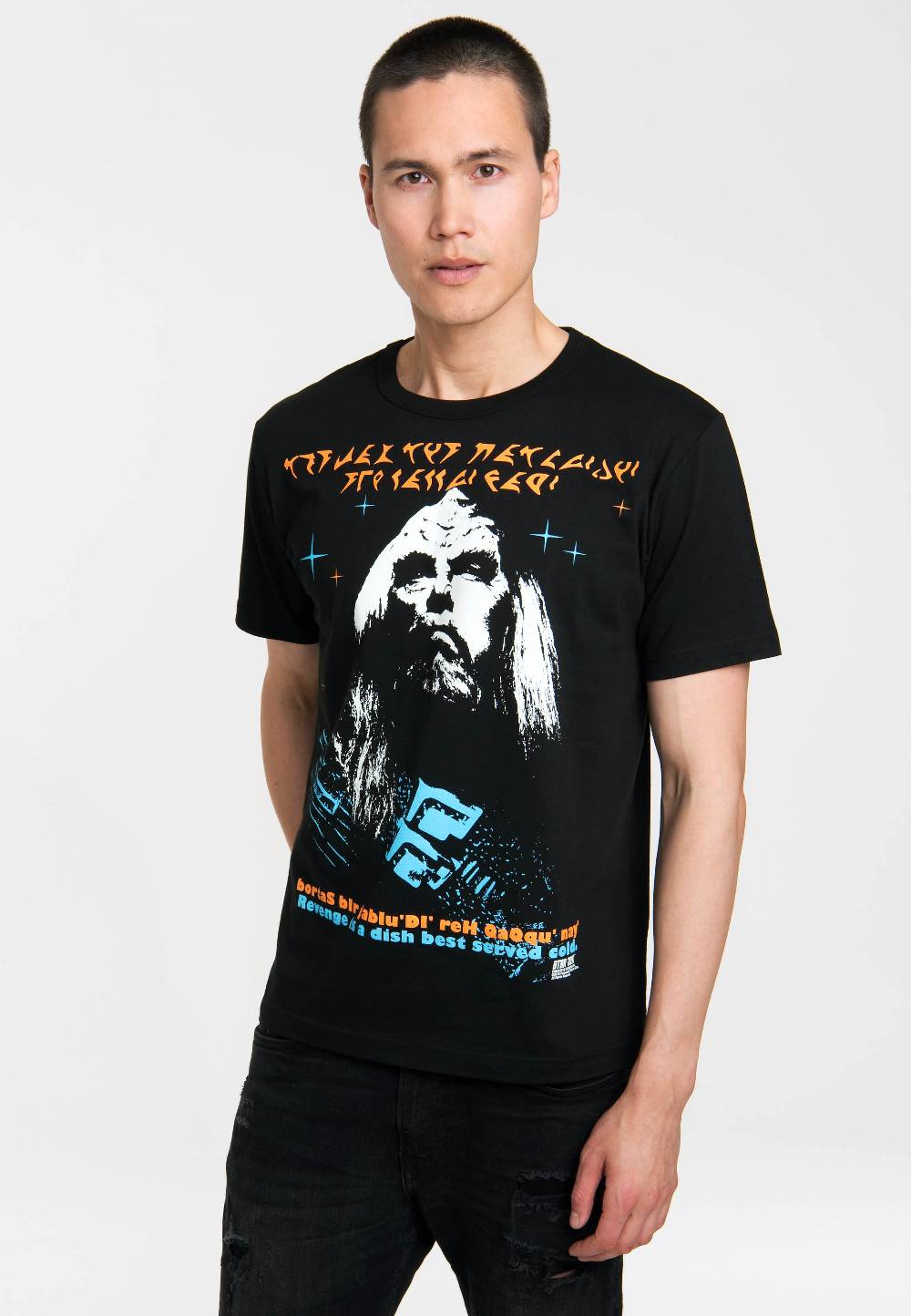 Logoshirt Star Trek - Klingon Revenge - T-Shirt Print - Herren Lagerräumung