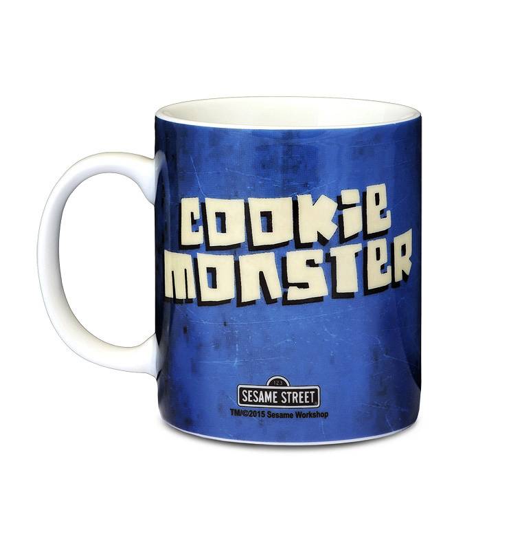 Logoshirt Sesamstrasse - Krümelmonster - Cookie Monster - Kaffeetasse Kostenlose Rückgabe