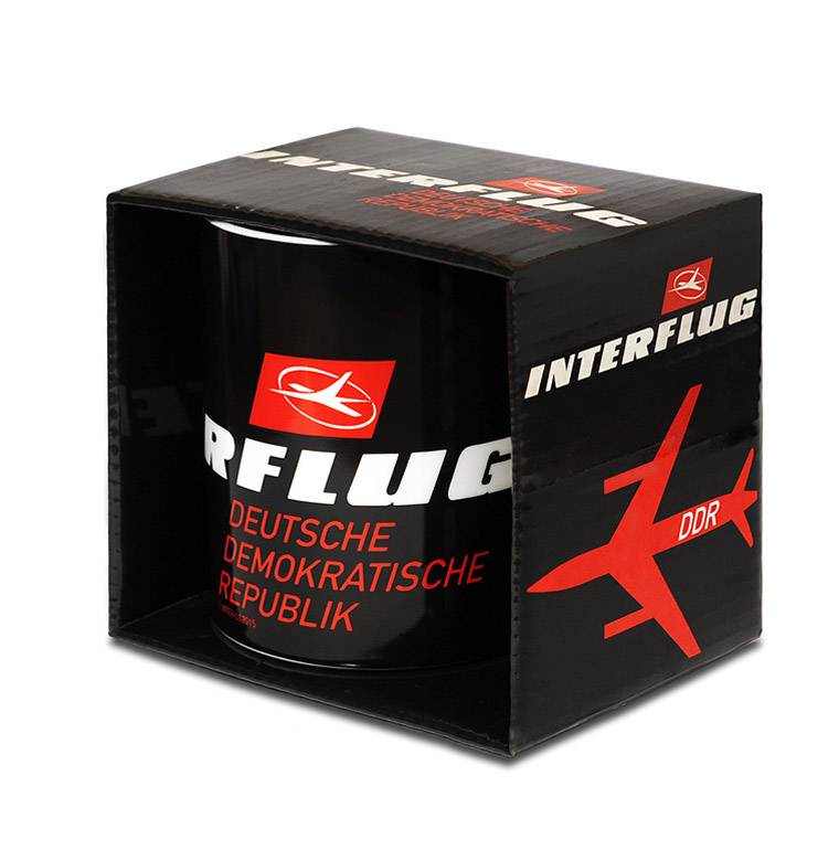 Logoshirt Interflug DDR - Logo - Kaffeetasse Zeitbegrenzte Promotion