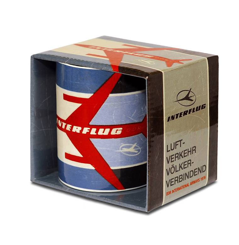 Logoshirt Interflug - Luftverkehr - Kaffeetasse Sonderangebot der Fabrik