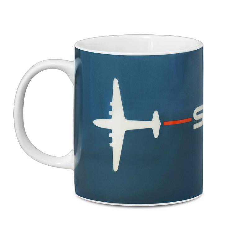 Logoshirt Swissair - The Airline Of Switzerland - Kaffeetasse Vierteljährliche Förderung
