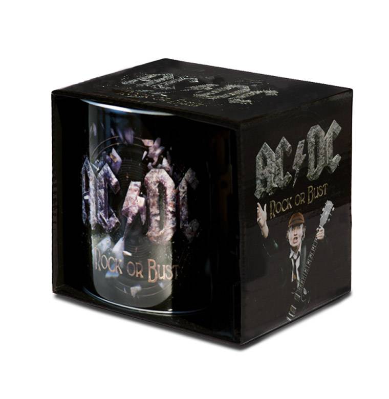 Logoshirt AC/DC - Rock Or Bust - Kaffeetasse Begrenzt auf 3 Tage