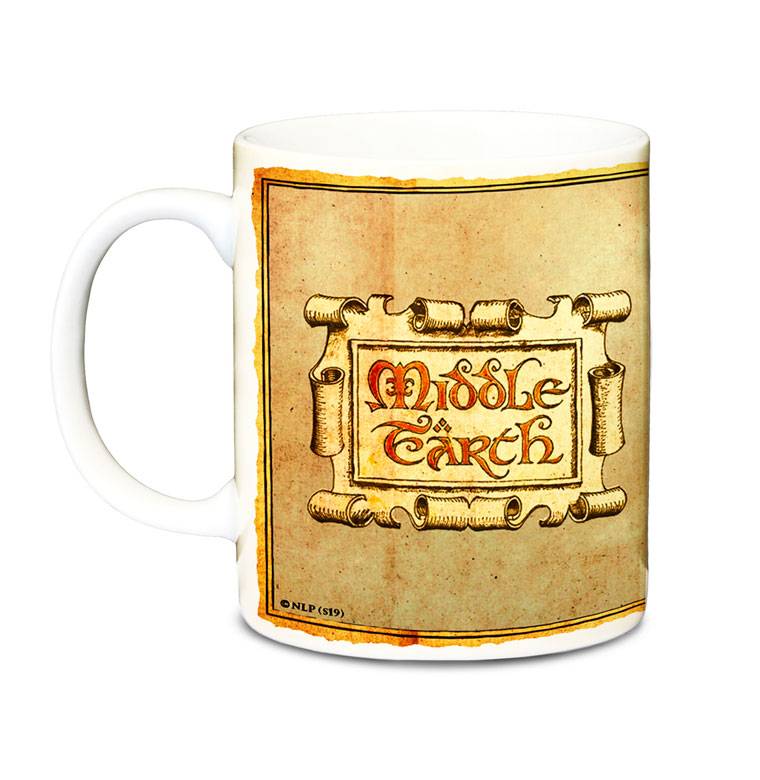 Logoshirt Der Hobbit - Mittelerde Karte - Kaffeetasse Black Friday Preise