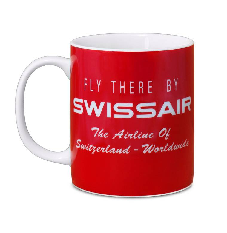 Logoshirt Swissair - Fly There By Swissair - Kaffeetasse Rabatte dieses Monats