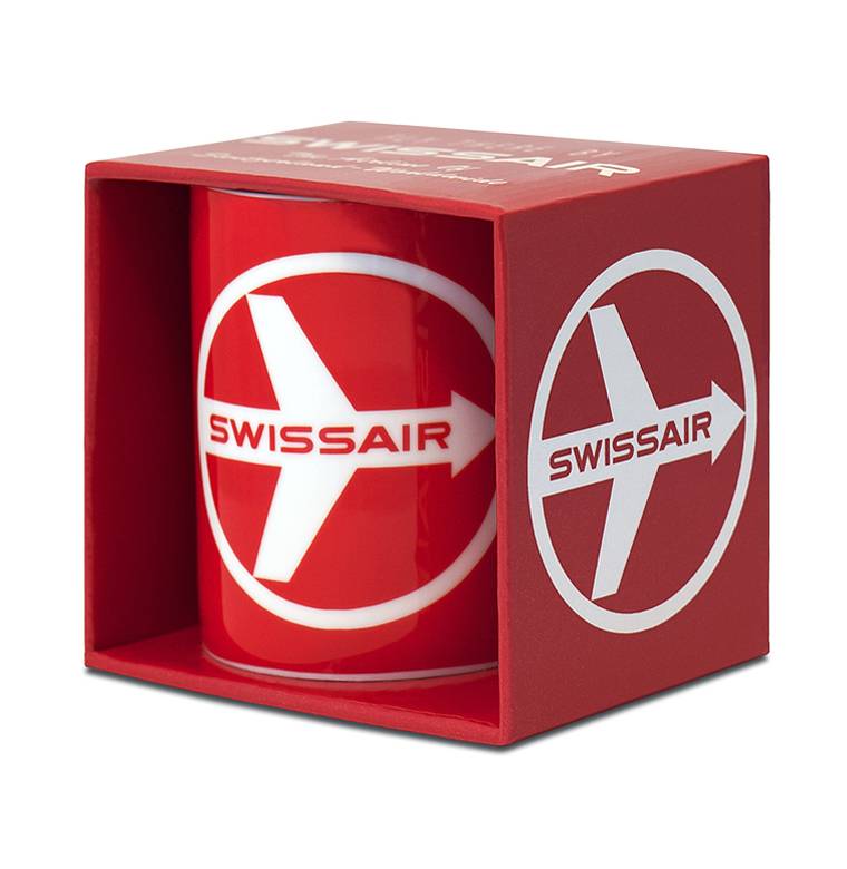 Logoshirt Swissair - Fly There By Swissair - Kaffeetasse Rabatte dieses Monats
