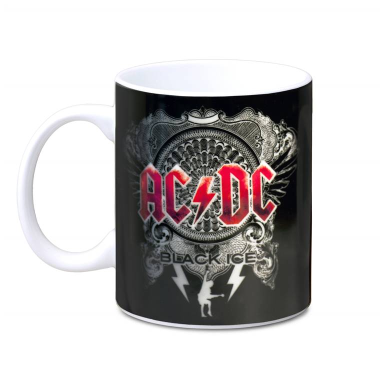 Logoshirt AC/DC - Black Ice - Kaffeetasse Auslauf