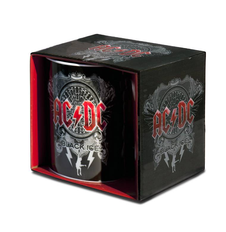 Logoshirt AC/DC - Black Ice - Kaffeetasse Auslauf