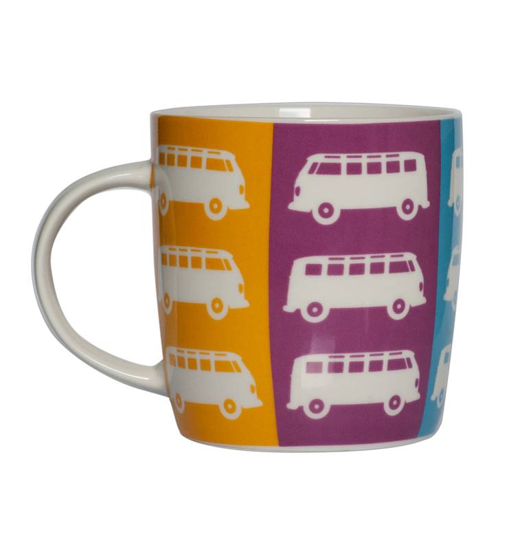 Logoshirt VW - Bulli T1 - Farben - Kaffeebecher Schlussverkauf
