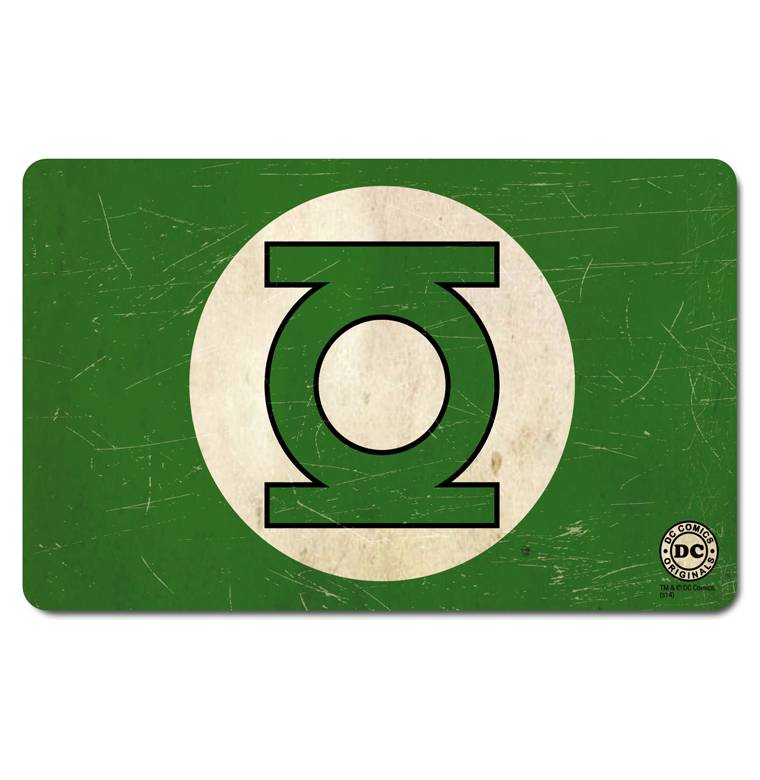 Logoshirt Superman Logo - Batman Logo - Green Lantern Logo - Flash Logo - DC Comics - 4er Set - Frühstücksbrettchen Jubiläumsangebot