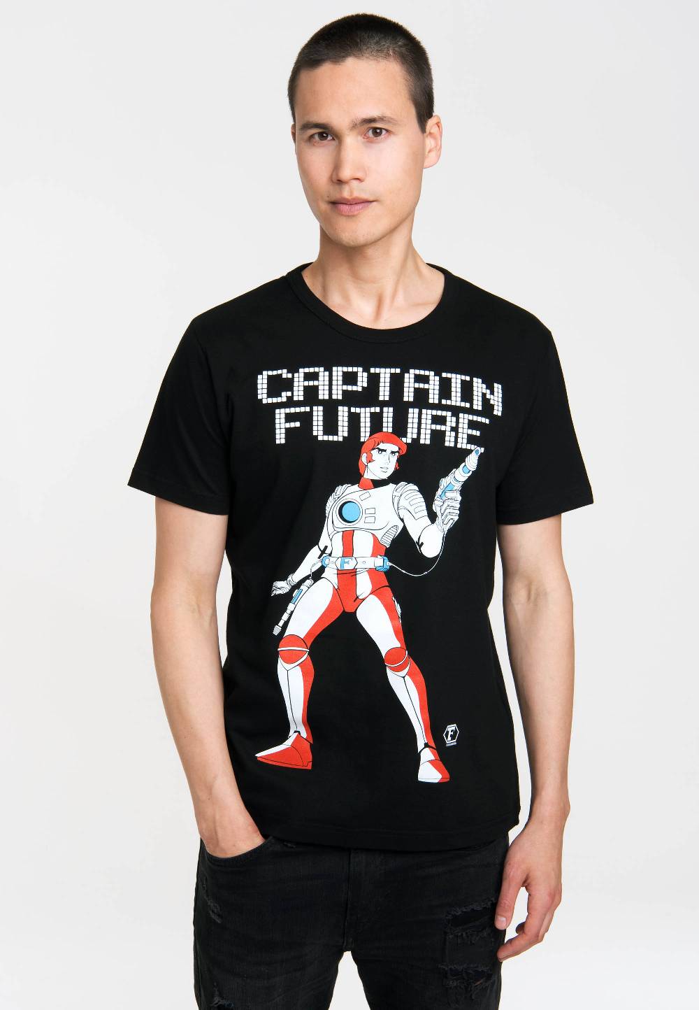 Logoshirt Captain Future - Wizard Of Science - T-Shirt Print - Herren Kostenlose Rückgabe