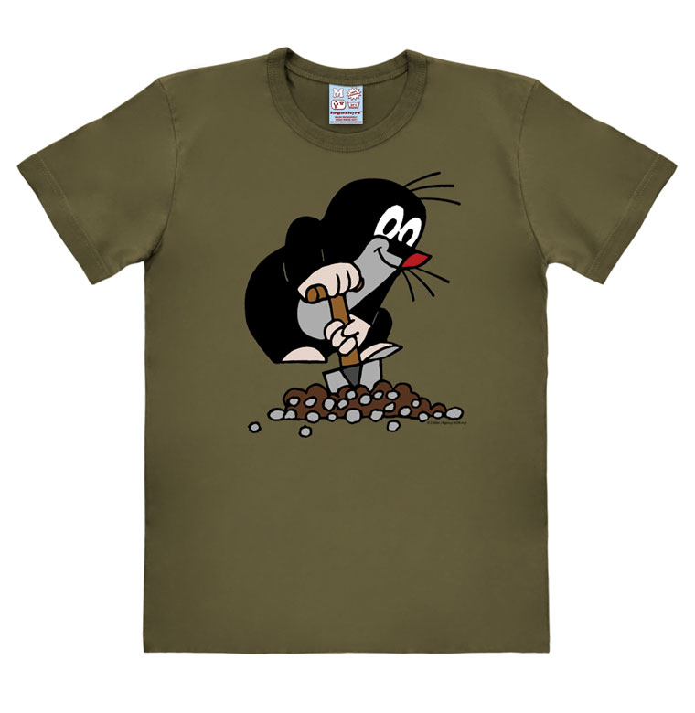Logoshirt Der kleine Maulwurf - Hügel - T-Shirt Print - Herren Letzter Tag