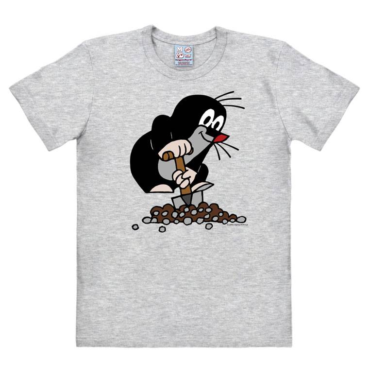 Logoshirt Der kleine Maulwurf - Hügel - T-Shirt Print - Herren Letzter Tag
