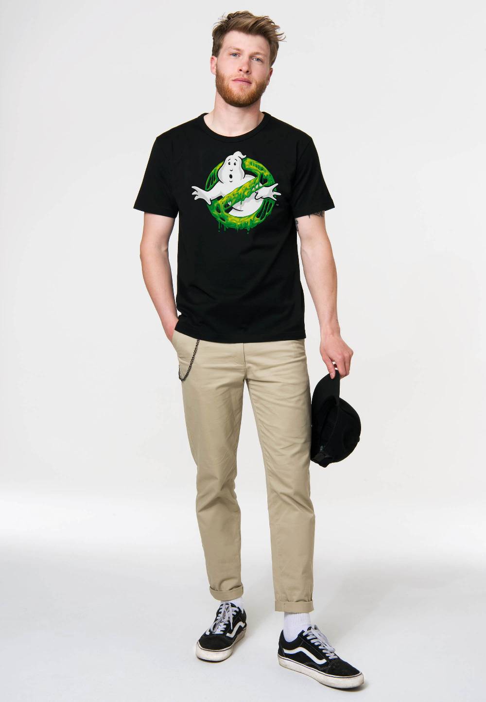 Logoshirt Ghostbusters - Slime Logo - T-Shirt Print - Herren Super Rabatt