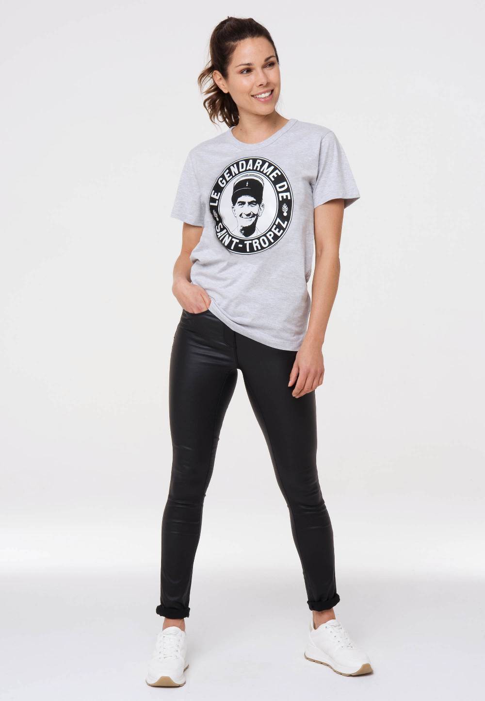 Logoshirt Der Gendarm von St. Tropez - Louis de Funès - T-Shirt Print - Damen Fabrikladen
