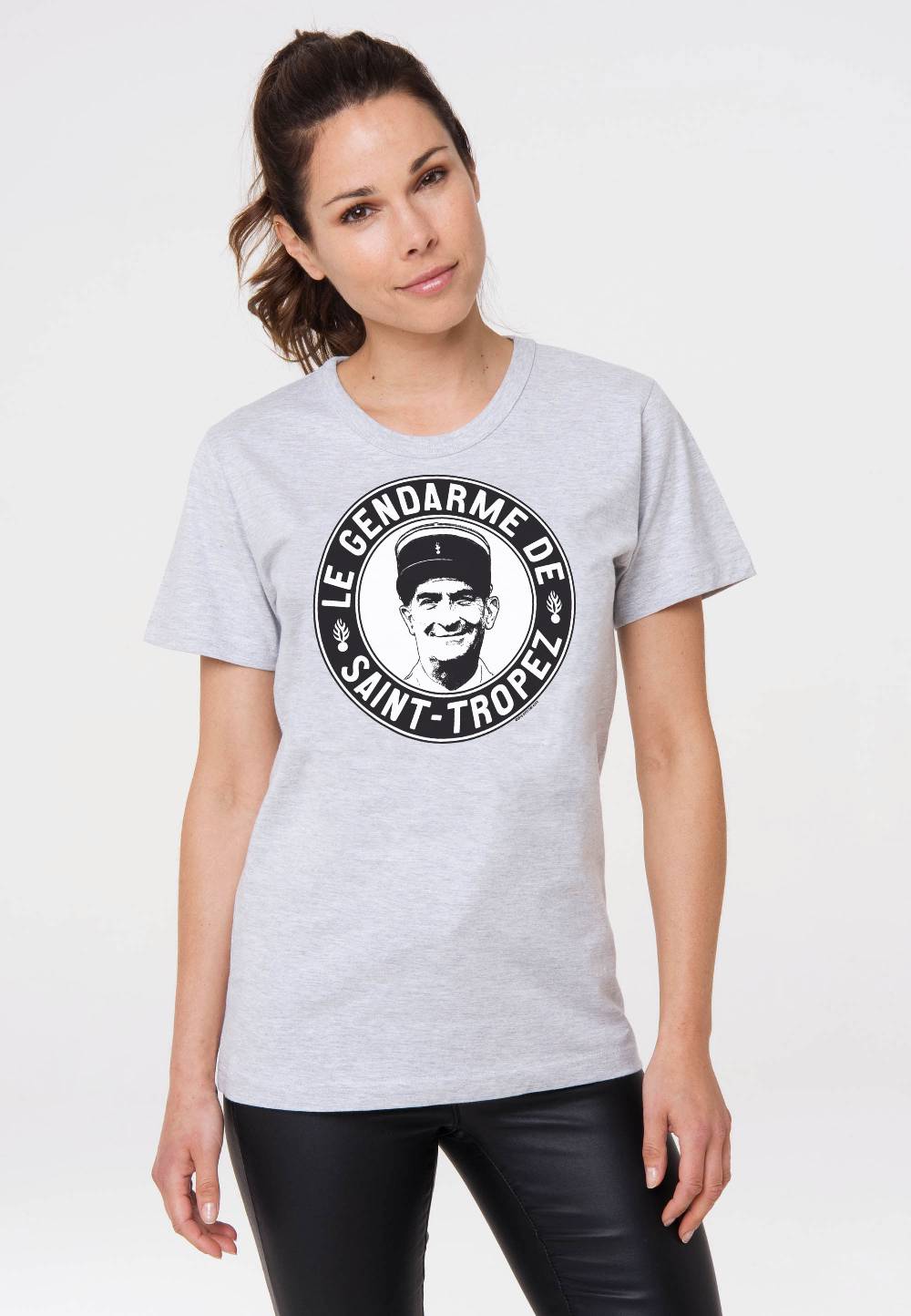 Logoshirt Der Gendarm von St. Tropez - Louis de Funès - T-Shirt Print - Damen Fabrikladen