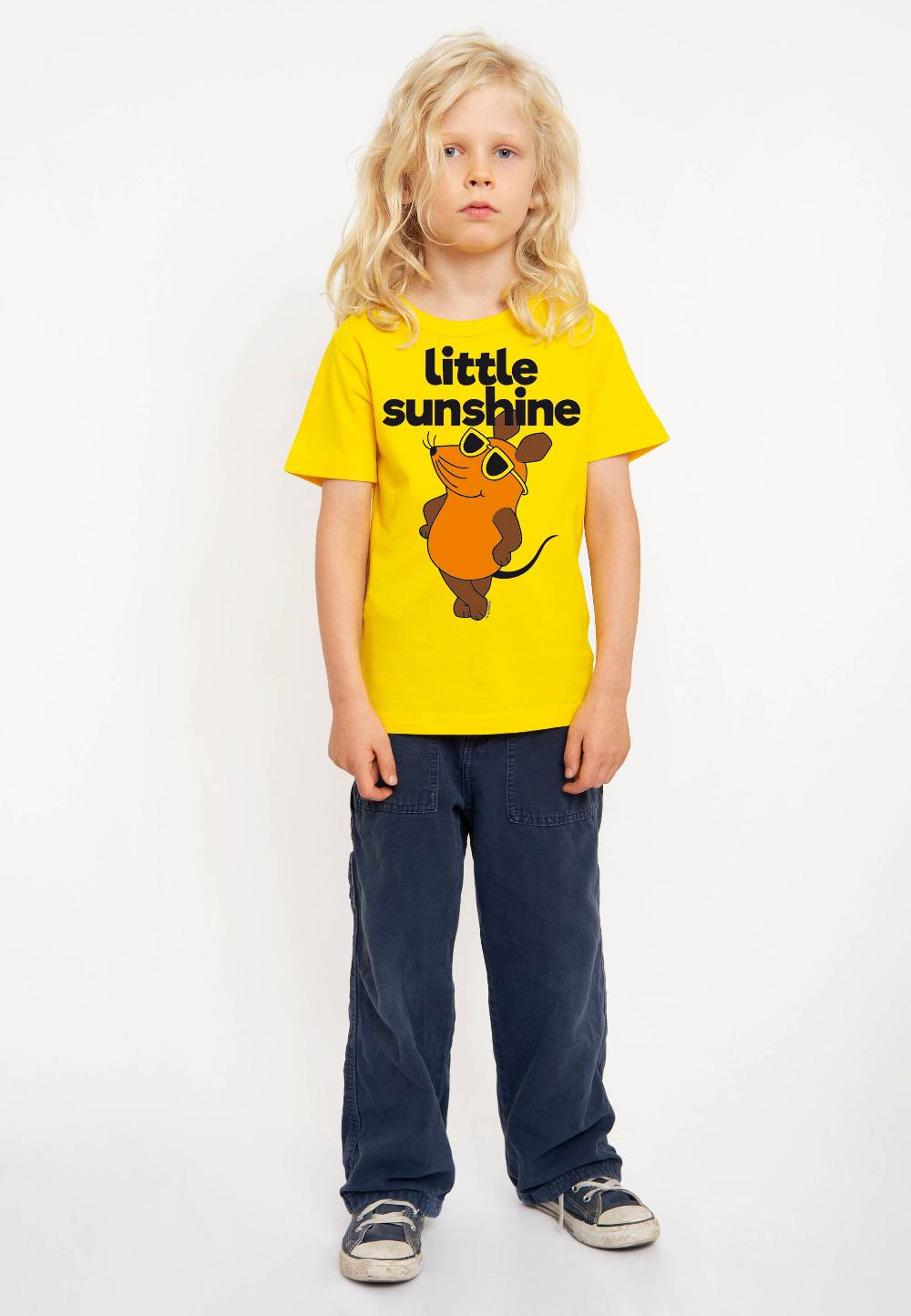 Logoshirt Die Sendung mit der Maus - Maus - Little Sunshine - Bio - T-Shirt Print - Kinder 50% Rabatt für begrenzte Zeit