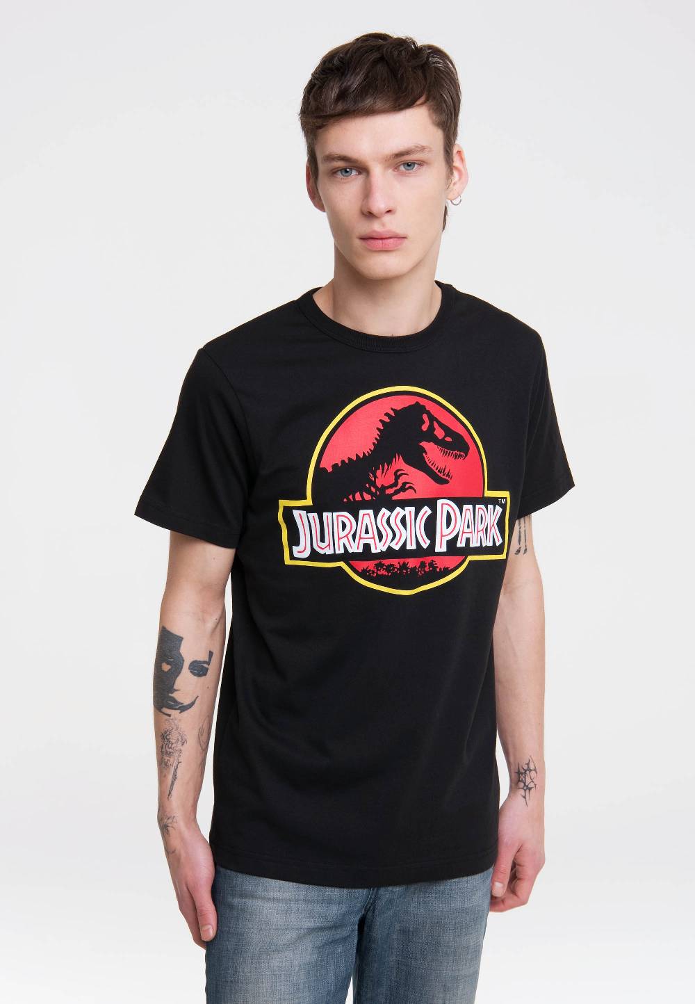 Logoshirt Jurassic Park - Logo - T-Shirt Print - Herren Rabatte dieses Monats