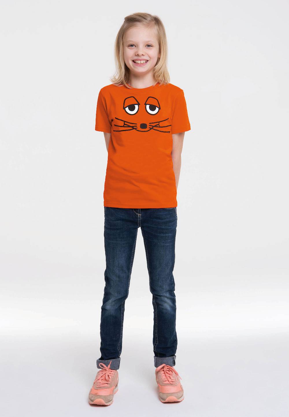 Logoshirt Die Sendung mit der Maus - Maus - Gesicht - Organic - T-Shirt Print - Kinder Outlet