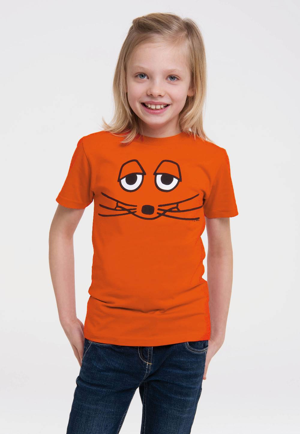Logoshirt Die Sendung mit der Maus - Maus - Gesicht - Organic - T-Shirt Print - Kinder Outlet