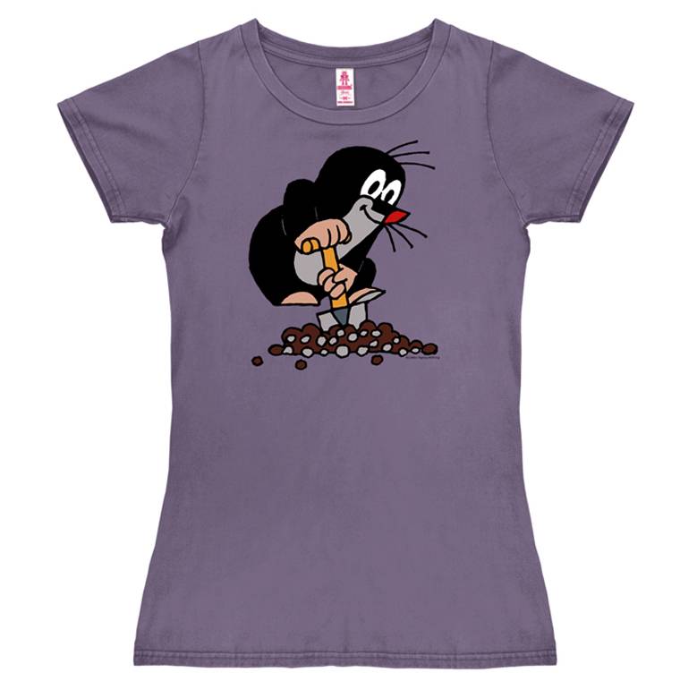 Logoshirt Der kleine Maulwurf - Hügel - T-Shirt Print - Damen Angebote