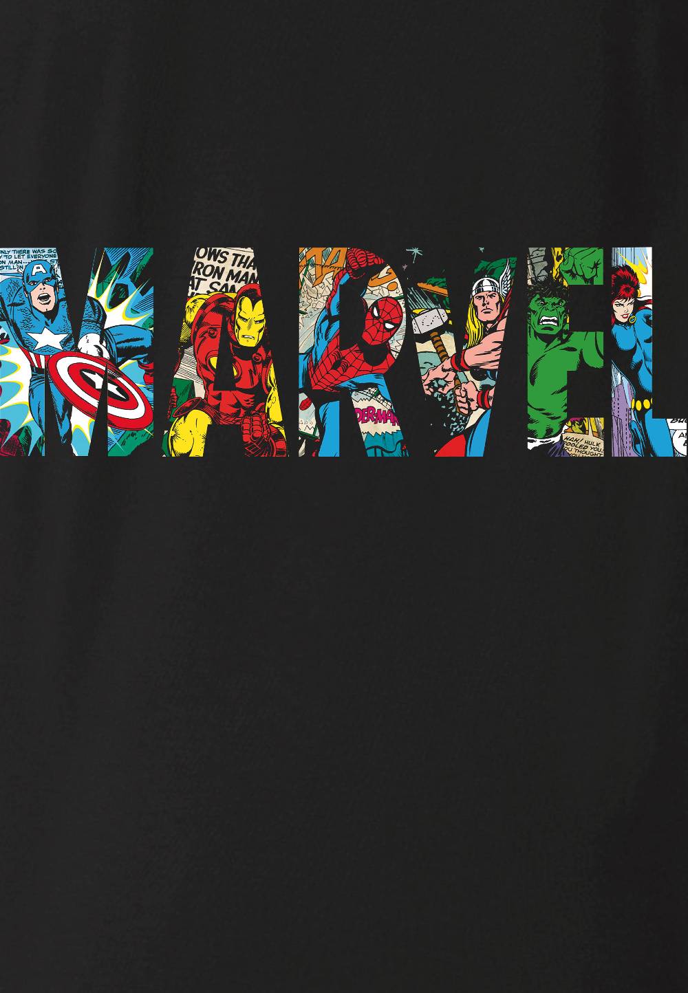 Logoshirt Marvel - Comic Colour - Logo - Marvel Comics - T-Shirt Print - Herren Blitzverkäufe