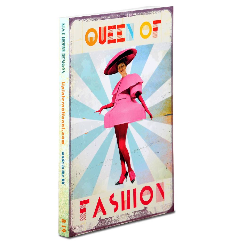 Logoshirt Queen of Fashion - Notizbuch Super Rabatt