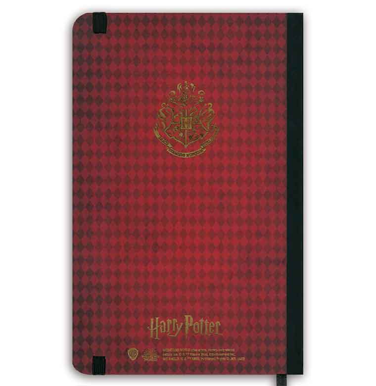 Logoshirt Harry Potter - Platform 9 3/4 - Hardcover Notizbuch A5 - mit Gummiband - Liniert Clearance-Verkauf
