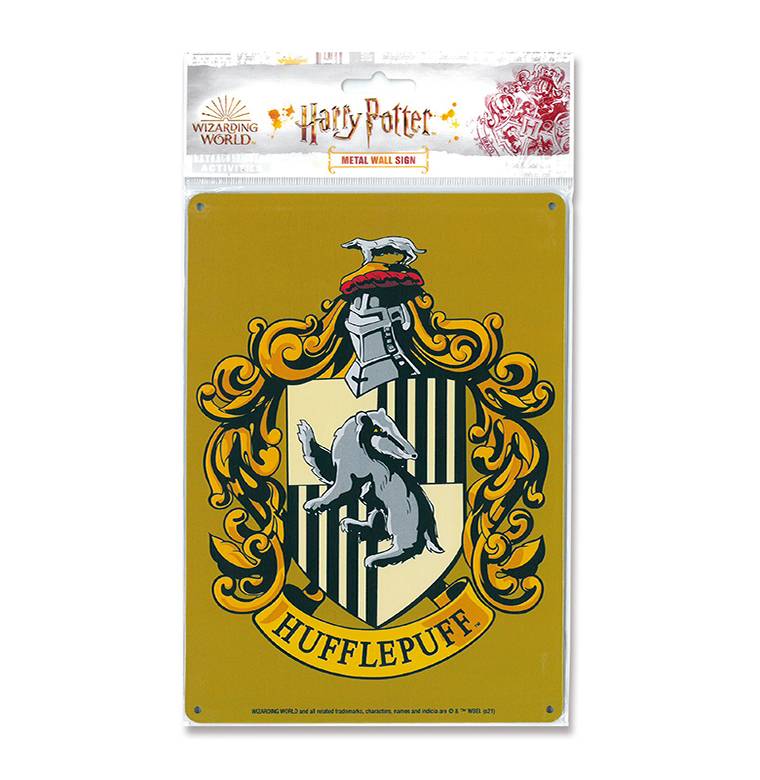 Logoshirt Harry Potter - Hufflepuff Logo - Wappen - Dachs - Blechschild A5 Angebote