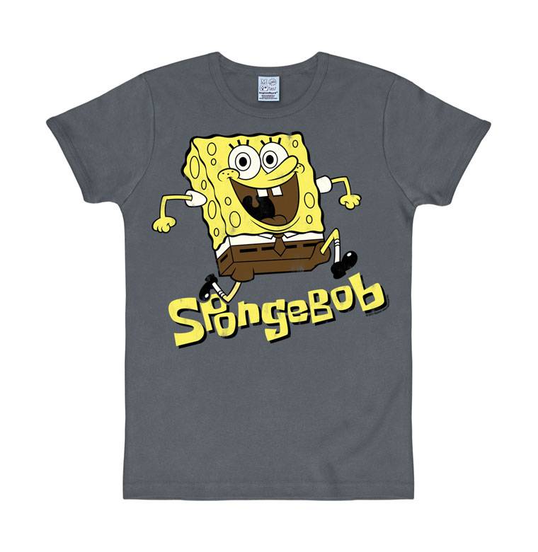 Logoshirt Spongebob - Sprung - T-Shirt Print - Herren Zeitbegrenzte Promotion