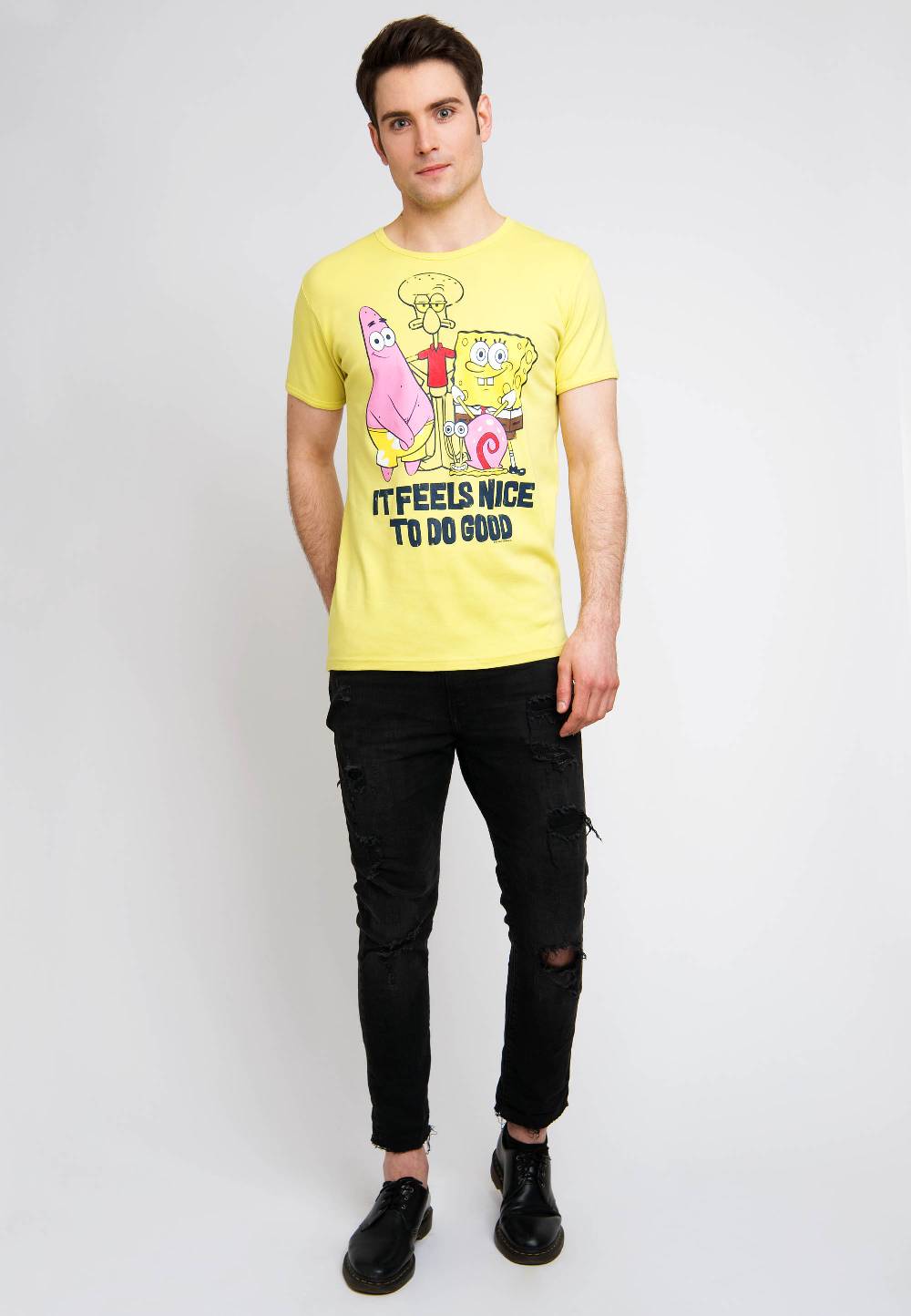 Logoshirt Spongebob - It Feels Nice - T-Shirt Print - Herren Bis zu 50% Rabatt