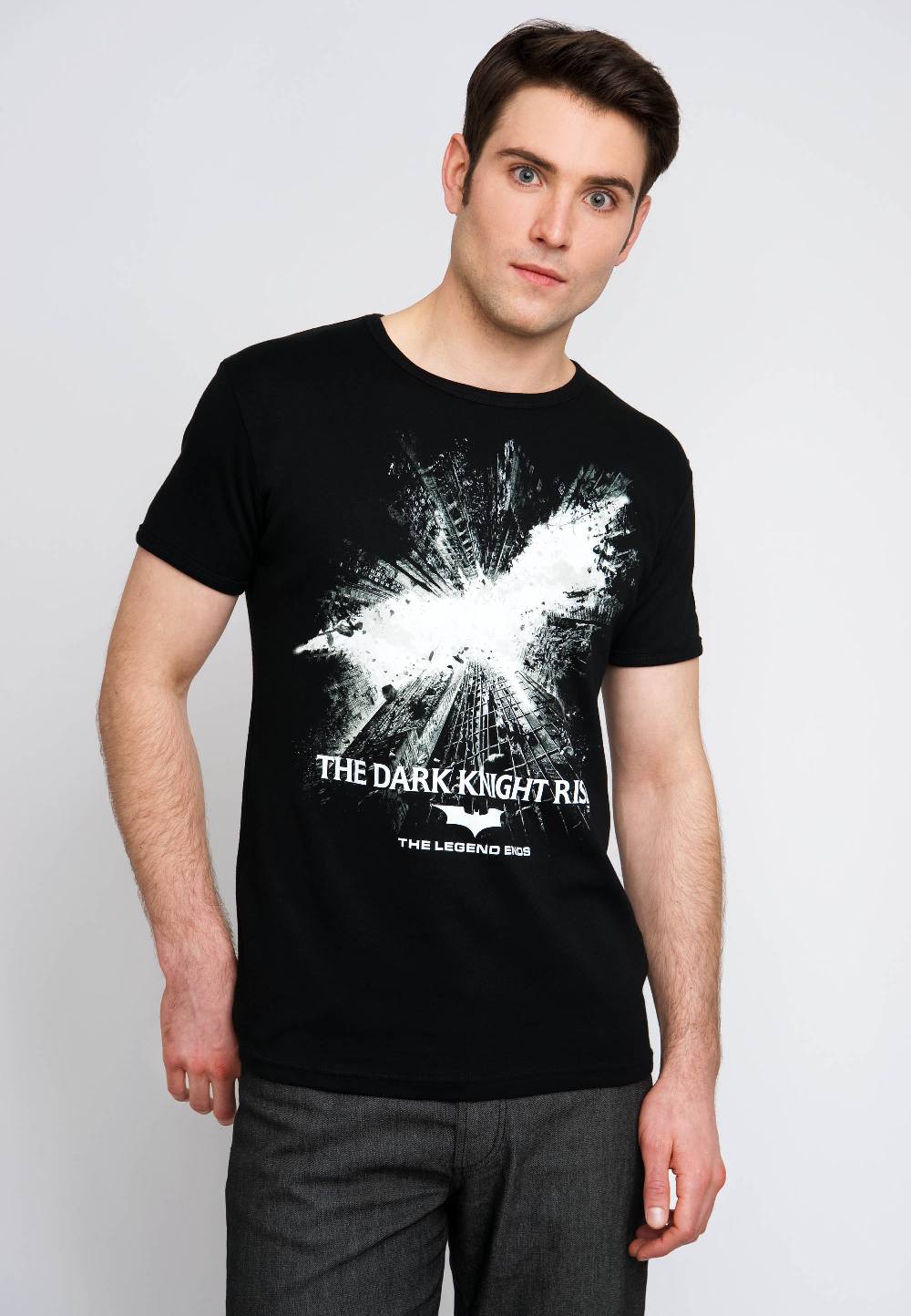 Logoshirt Batman - The Dark Knight Rises - DC Comics - T-Shirt Print - Herren Bis zu 60% Rabatt