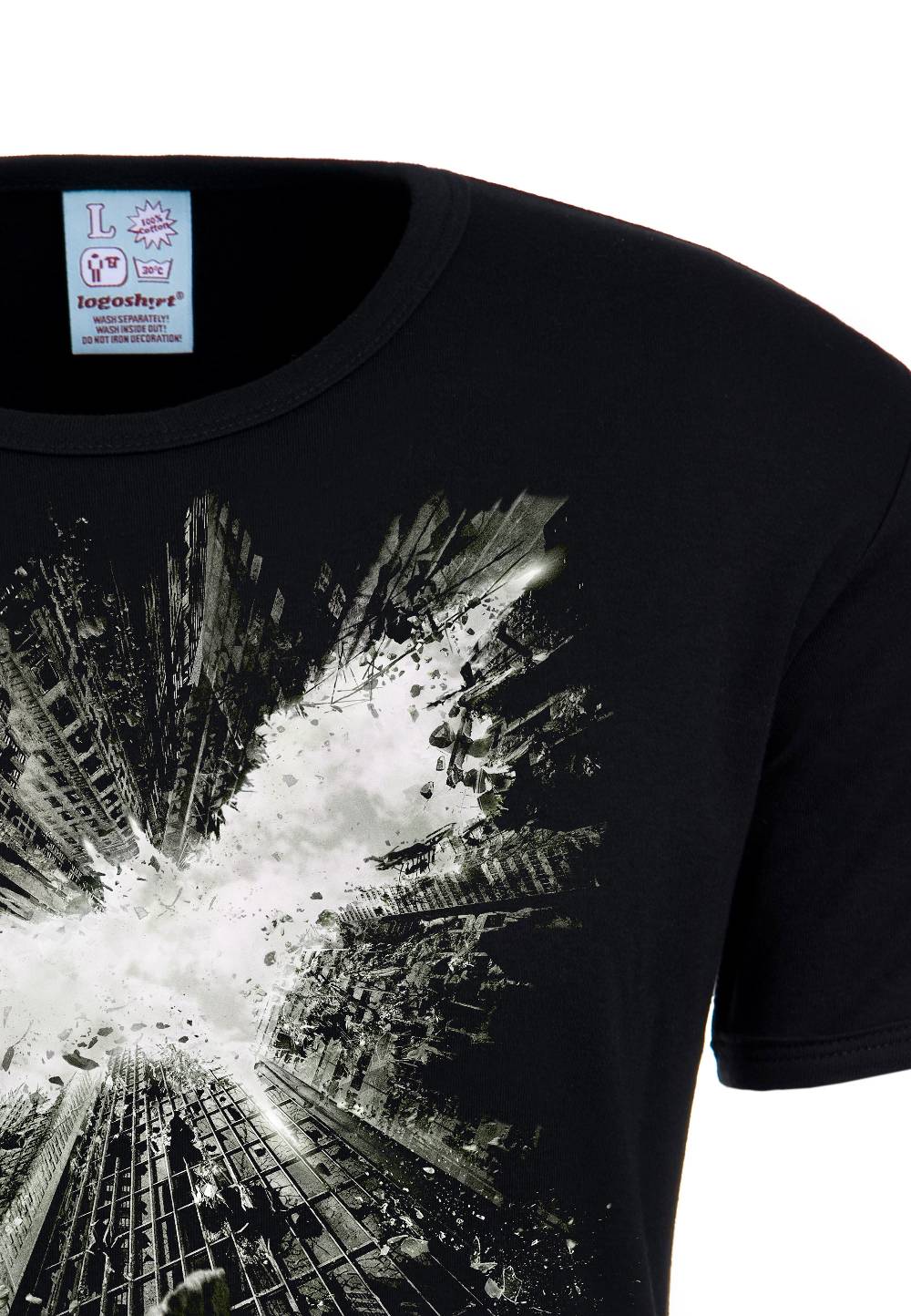 Logoshirt Batman - The Dark Knight Rises - DC Comics - T-Shirt Print - Herren Bis zu 60% Rabatt