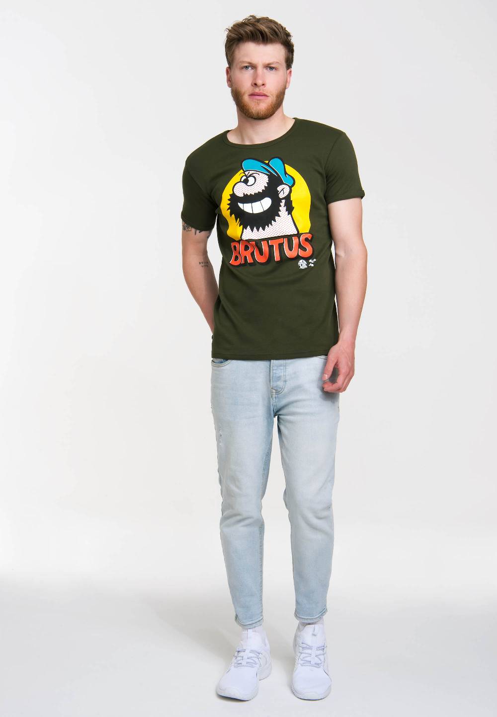 Logoshirt Popeye - Brutus - Pop Art - T-Shirt Print - Herren Bis zu 65% Rabatt