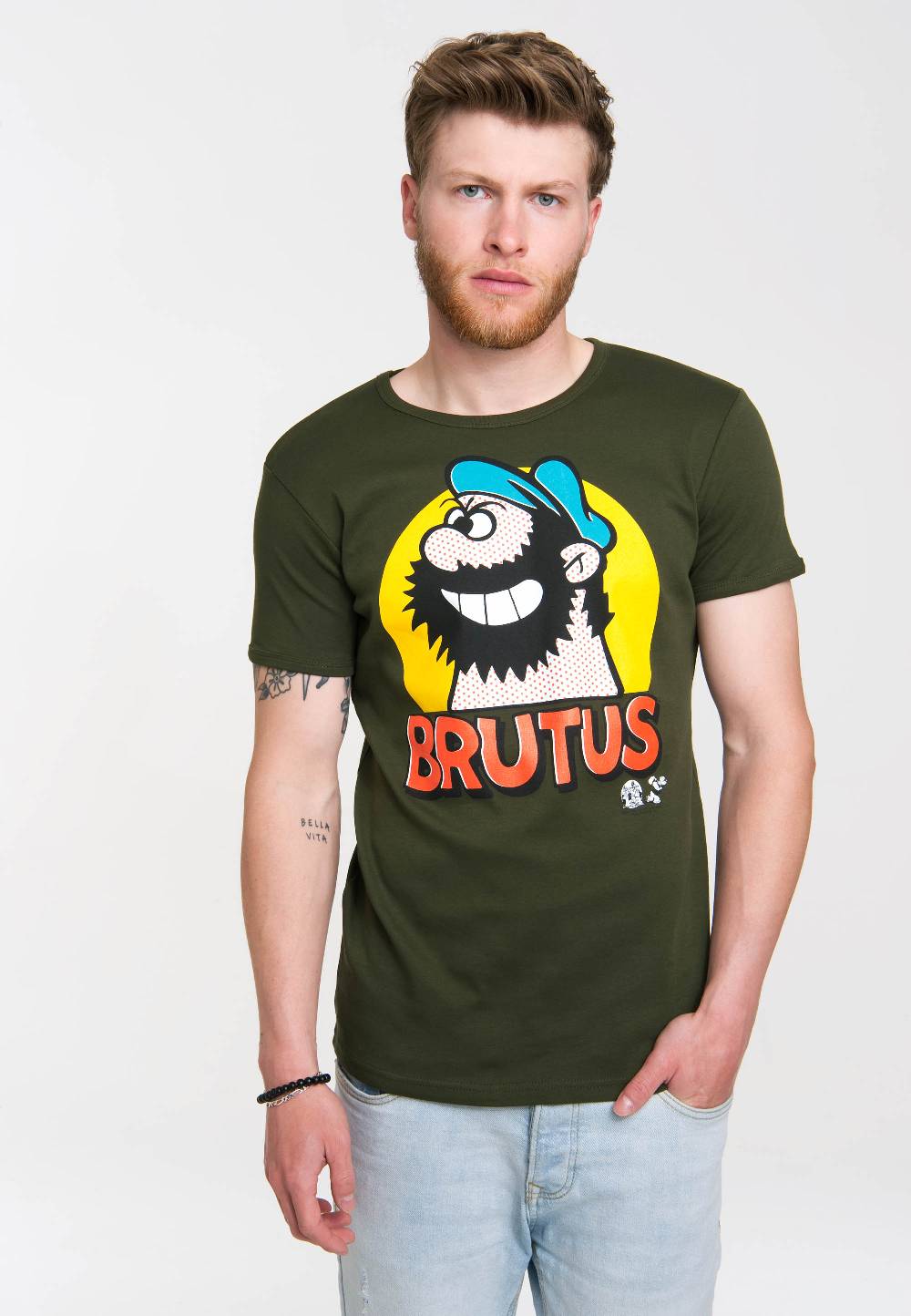 Logoshirt Popeye - Brutus - Pop Art - T-Shirt Print - Herren Bis zu 65% Rabatt