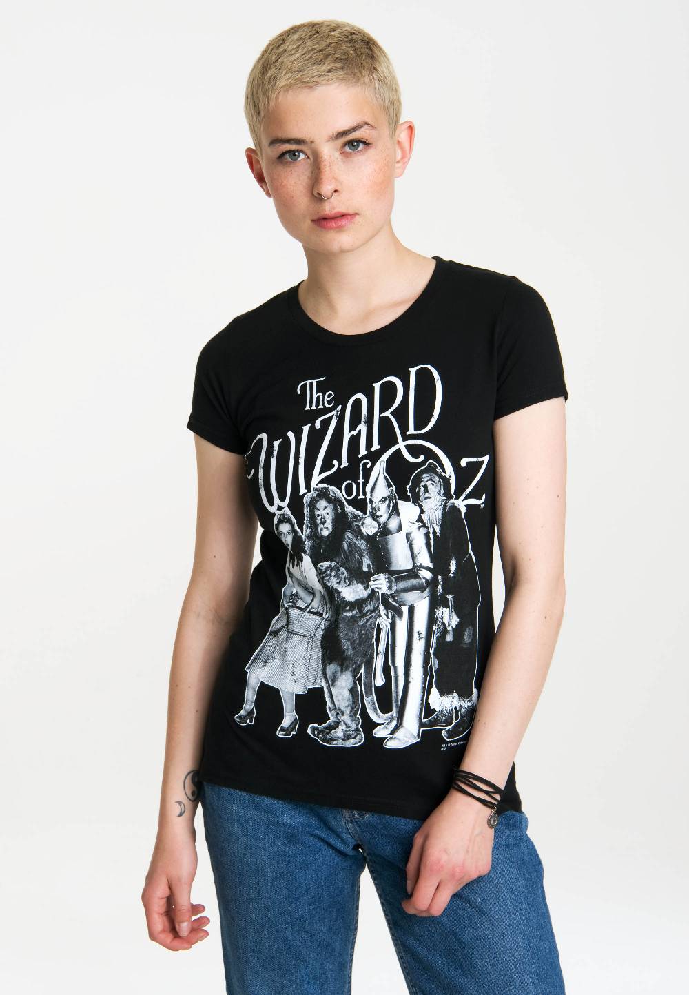 Logoshirt Der Zauberer von Oz - Dorothy & FrIends - T-Shirt Print - Damen Vierteljährliche Förderung