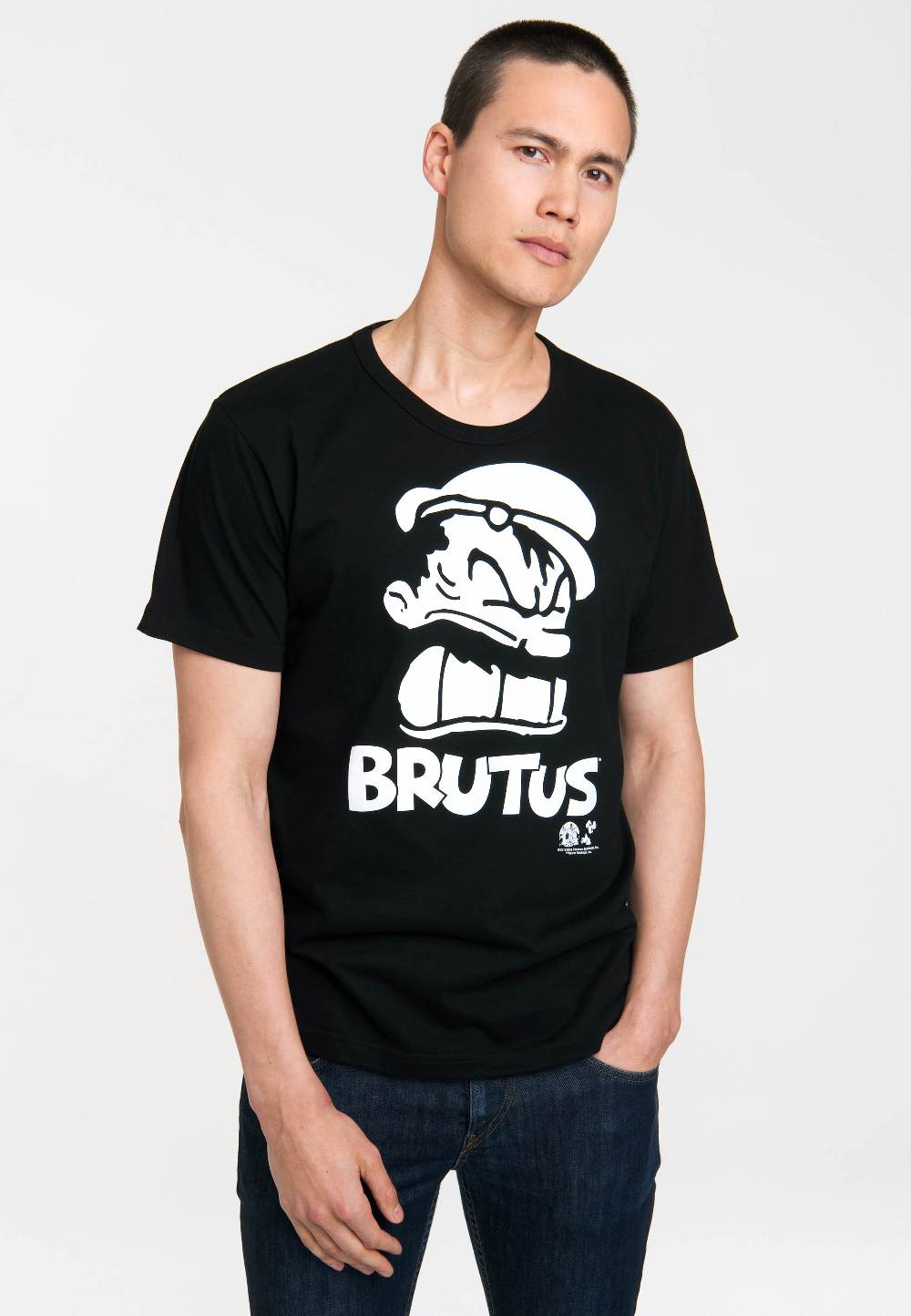 Logoshirt Popeye - Brutus - Portrait - T-Shirt Print - Herren 50% Rabatt für begrenzte Zeit