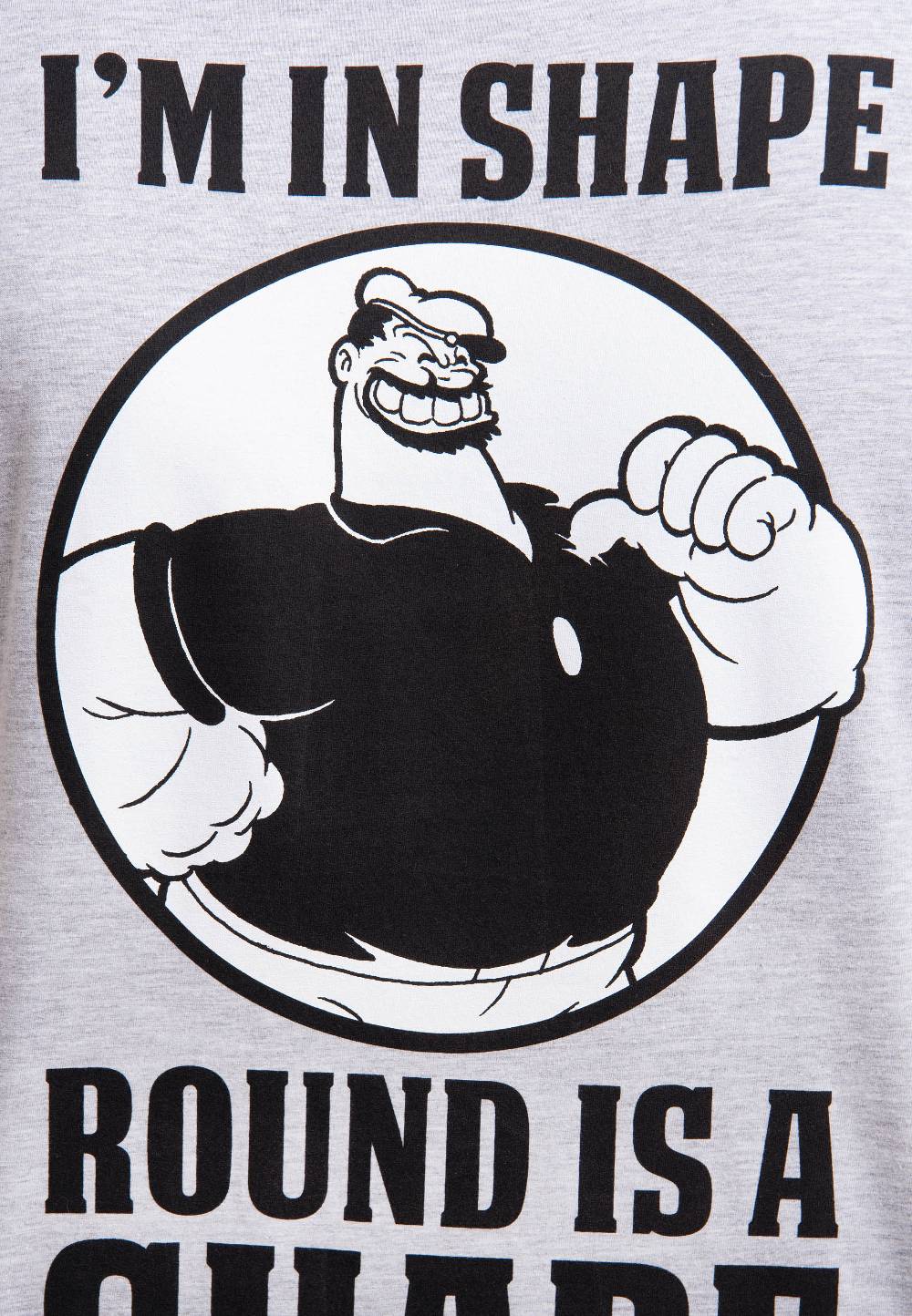 Logoshirt Popeye - Brutus - I'm In Shape - T-Shirt Print - Herren 2025