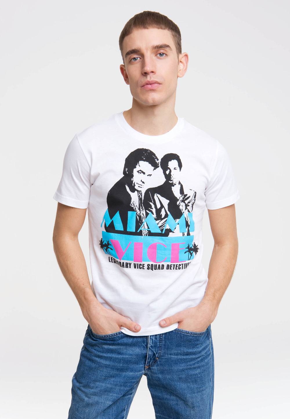 Logoshirt Miami Vice - T-Shirt Print im Angebot