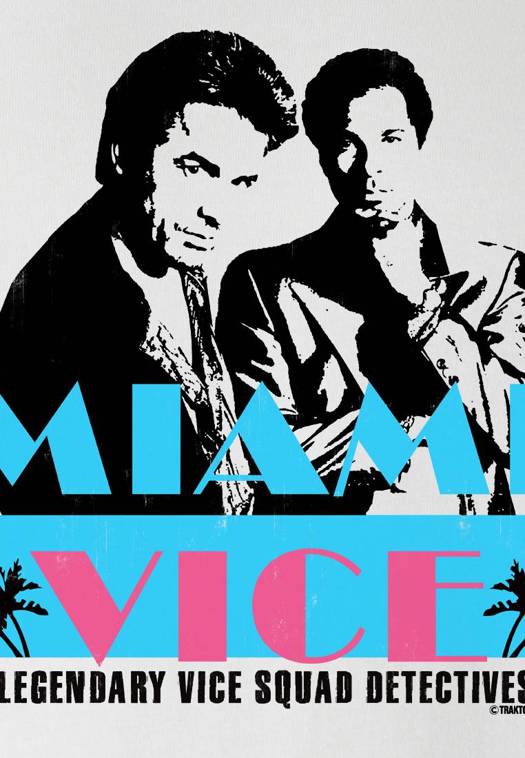 Logoshirt Miami Vice - T-Shirt Print im Angebot