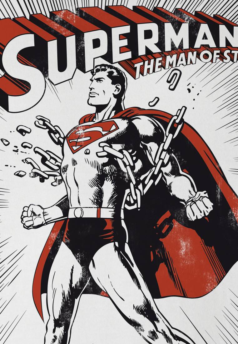Logoshirt Superman - Kryptonite - DC Comics - T-Shirt Print Kostenloser Versand