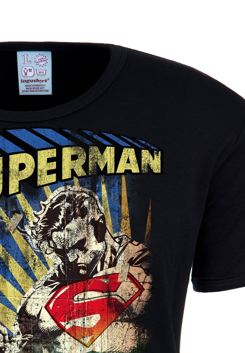 Logoshirt Superman - Letzte Hoffnung - DC Comics - T-Shirt Print - Damen Begrenztes Angebot