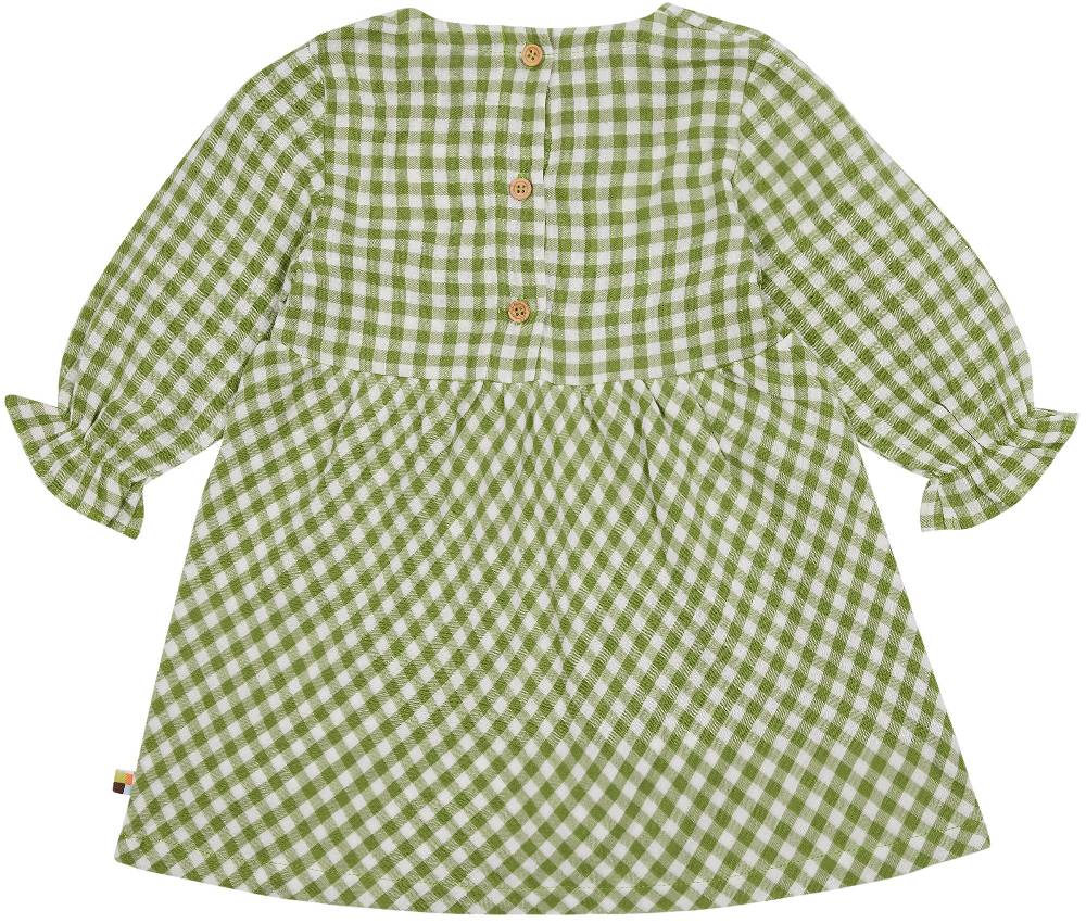 Loud Proud Musselin Kleid mit Karo Discount Store für neue Produkte