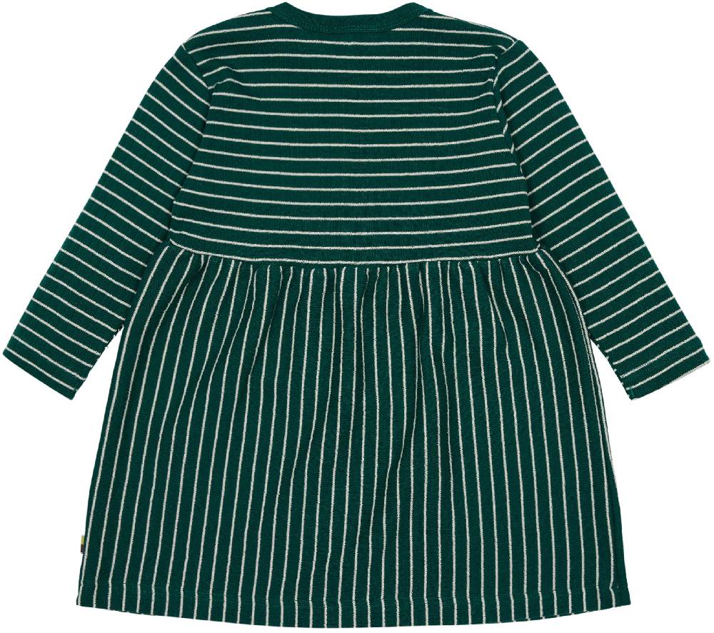 Loud Proud Kleid langarm gestreift mit Rippe Begrenzt auf 3 Tage